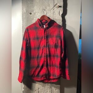 Goodfellow & Co Red Plaid Men's Shirt